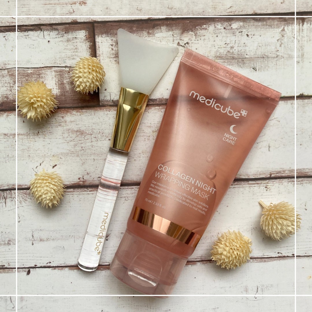 コラーゲンナイトラッピングマスク/MEDICUBE/洗い流すパック・マスクを使ったクチコミ(1枚目)