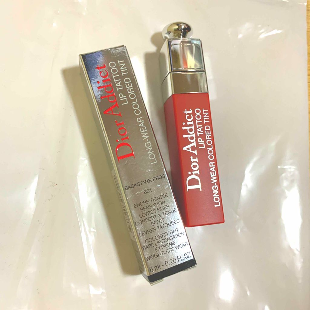 【旧】ディオール アディクト リップ ティント/Dior/リップグロスを使ったクチコミ(1枚目)