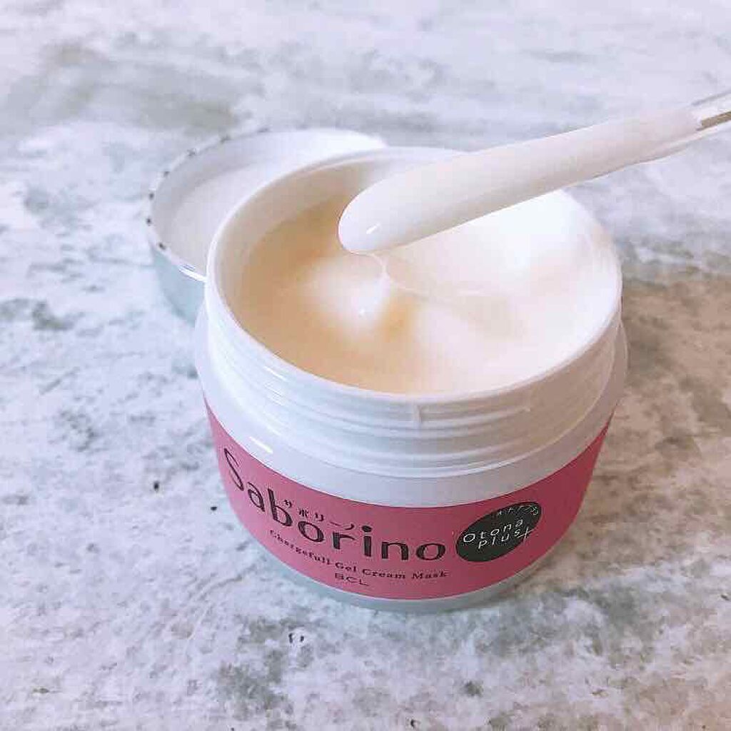 オトナプラス チャージフル ジェルクリームマスク/サボリーノ/オールインワン化粧品を使ったクチコミ（2枚目）