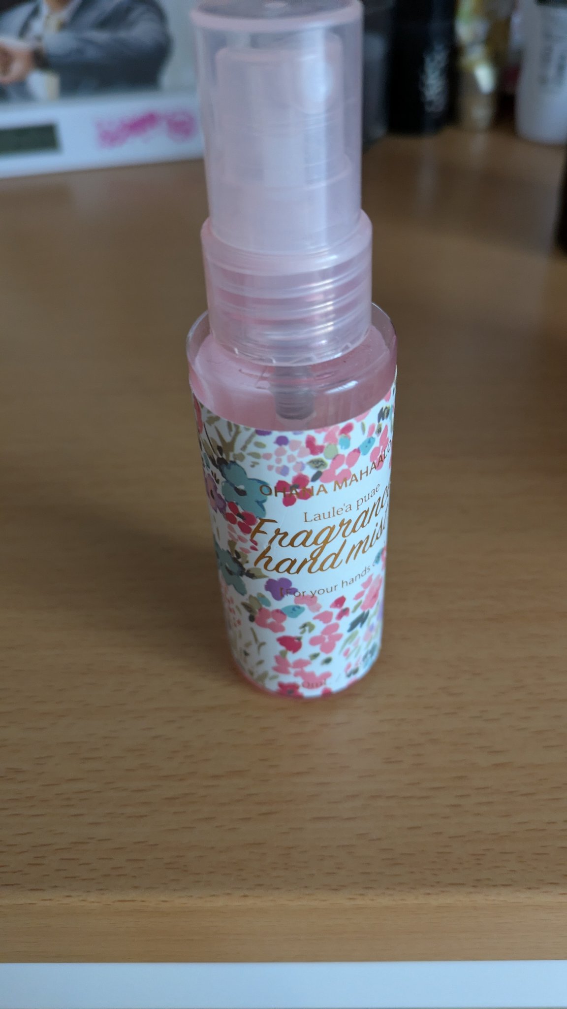 オハナマハロ フレグランスハンドミスト ラウレア ピュア/OHANA MAHAALO/香水(その他)を使ったクチコミ（1枚目）