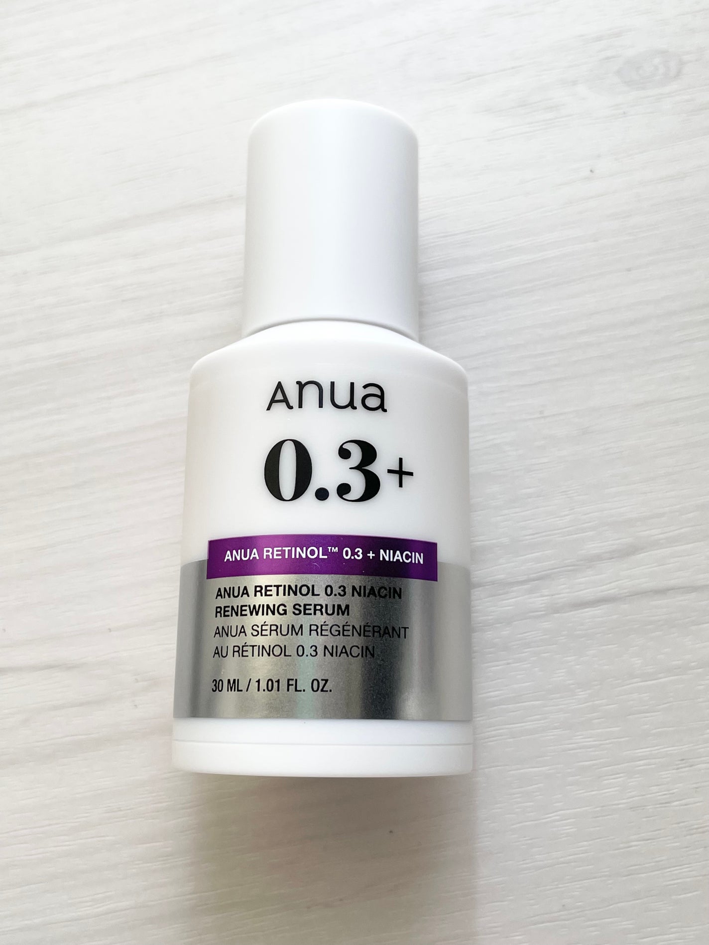 レチノール0.3 ナイアシンリニューイングセラム/Anua/美容液を使ったクチコミ(1枚目)