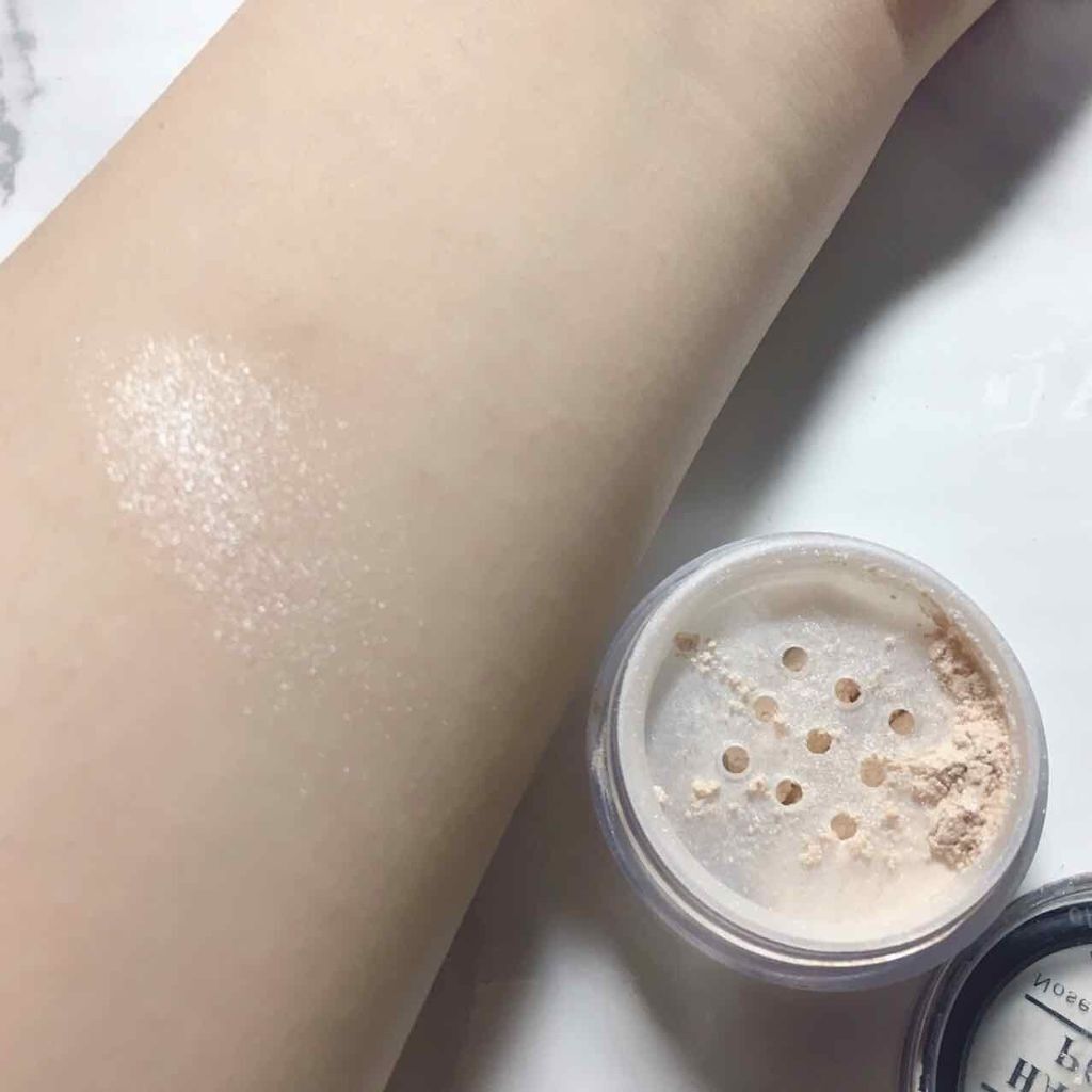 エルファー ハナ高パウダー/DAISO/ルースパウダーを使ったクチコミ(3枚目)