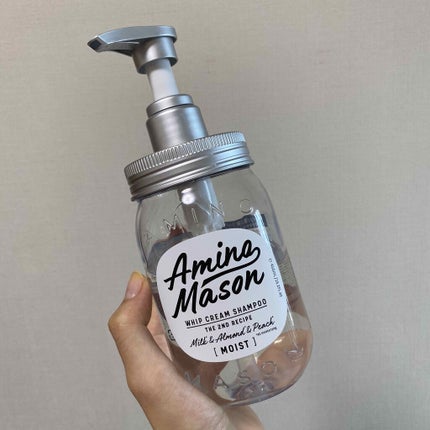 アミノメイソン ディープモイスト ホイップクリーム シャンプー/ミルククリーム ヘアトリートメント/アミノメイソン/市販シャンプーを使ったクチコミ(1枚目)