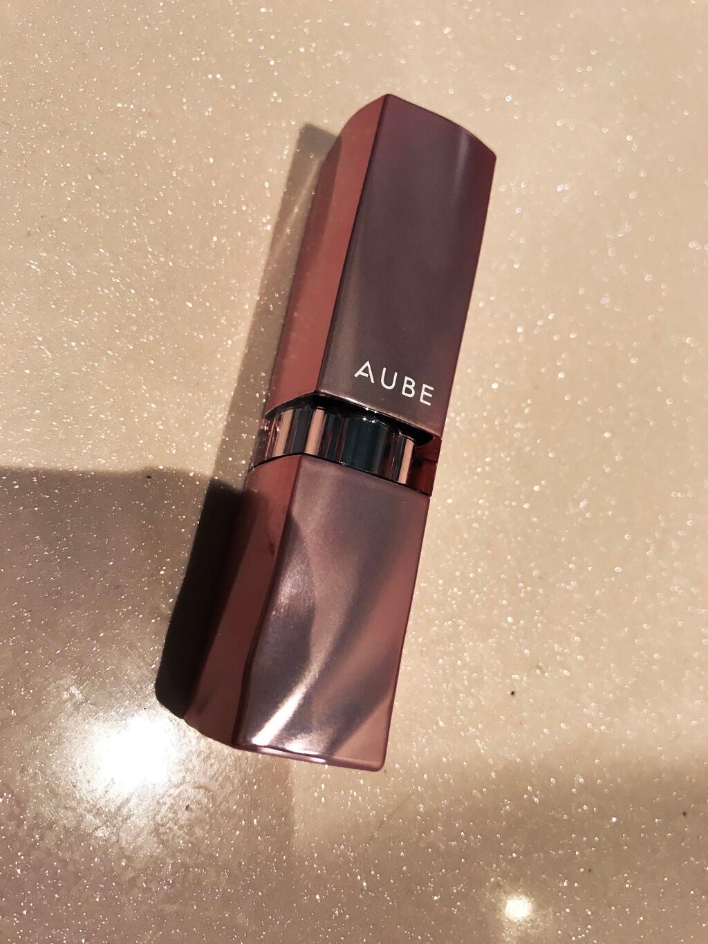 なめらか質感ひと塗りルージュ/AUBE/口紅を使ったクチコミ(1枚目)