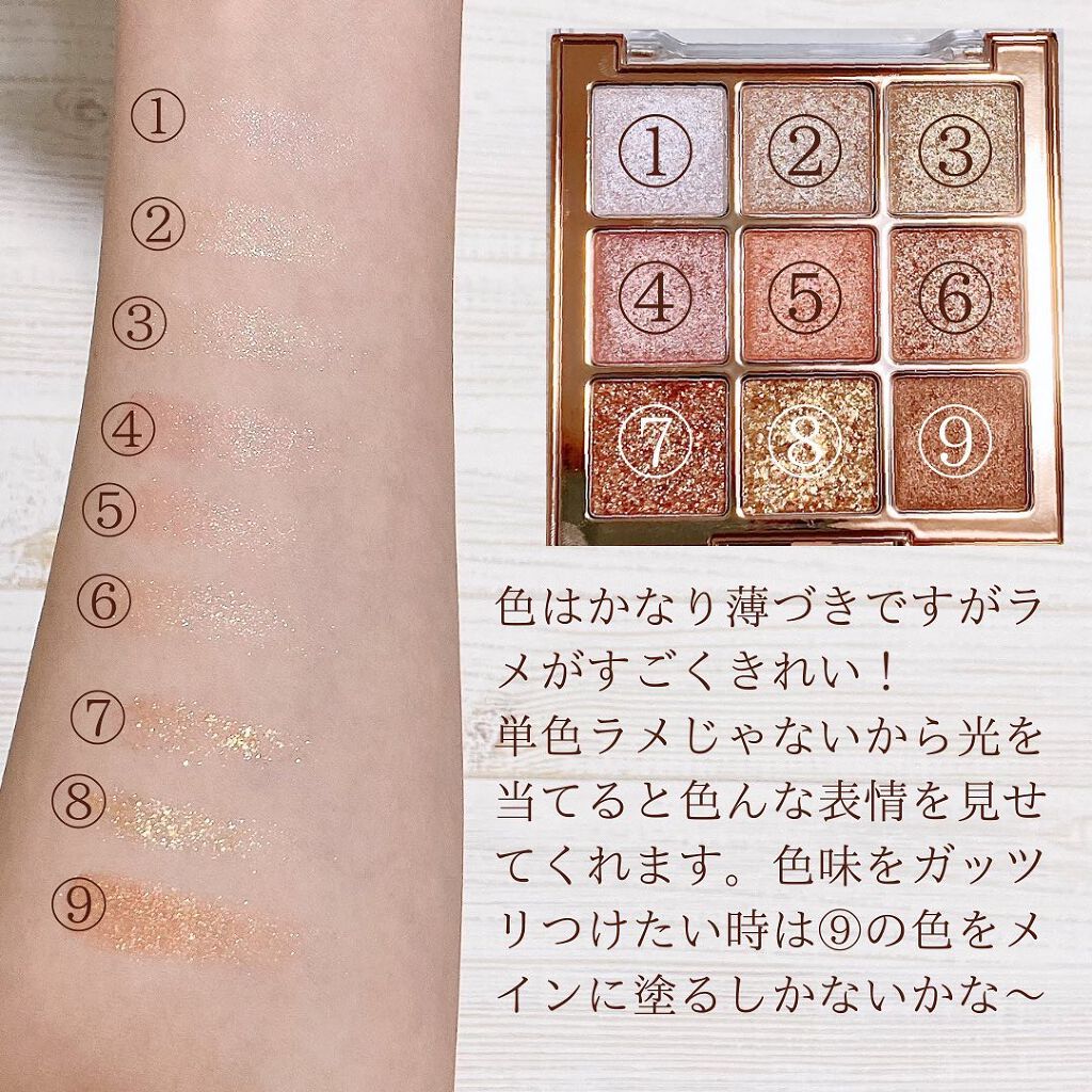 ワンピックアイシャドウパレット/APLIN/アイシャドウパレットを使ったクチコミ(4枚目)