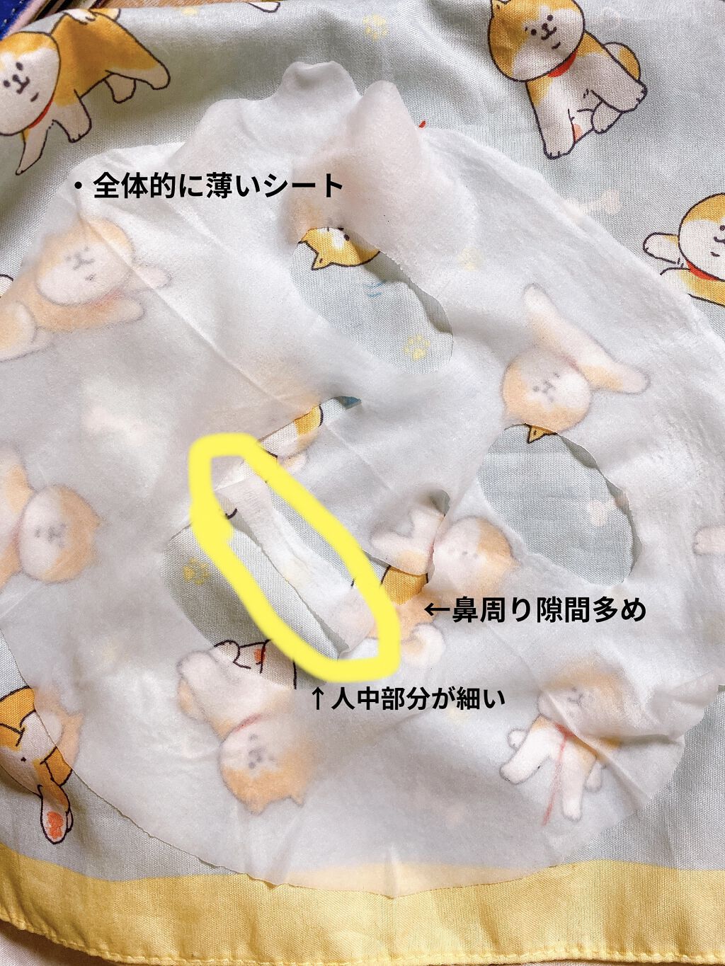 肌美精 CHOIマスク 薬用乾燥肌あれケア/肌美精/シートマスク・パックを使ったクチコミ（2枚目）