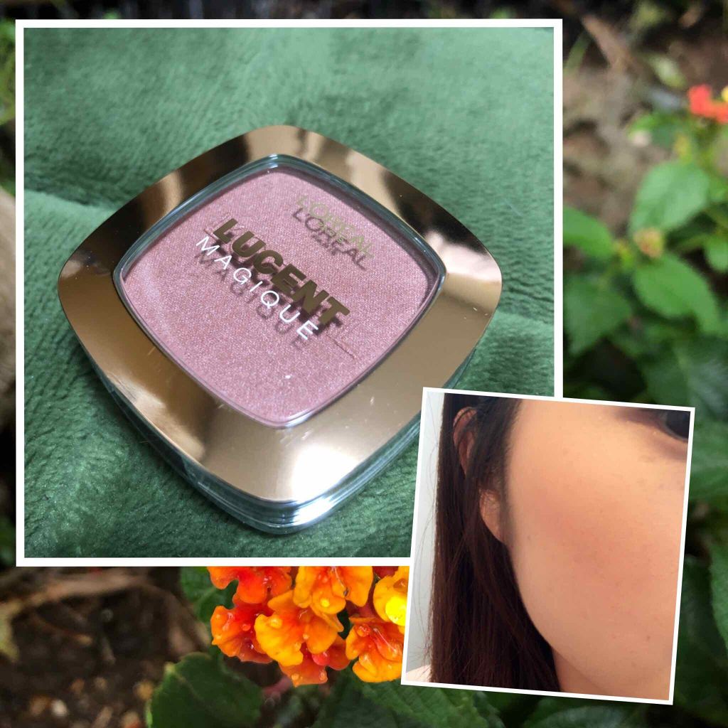 ルーセントマジック パウダーブラッシュ B2 スウィートコーラル/ロレアル パリ/パウダーチークを使ったクチコミ（1枚目）