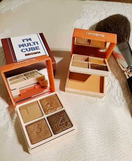マルチキューブ/i’m meme/アイシャドウパレットを使ったクチコミ(2枚目)