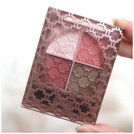 グロッシーリッチ アイズ N/Visée/アイシャドウパレットを使ったクチコミ(4枚目)