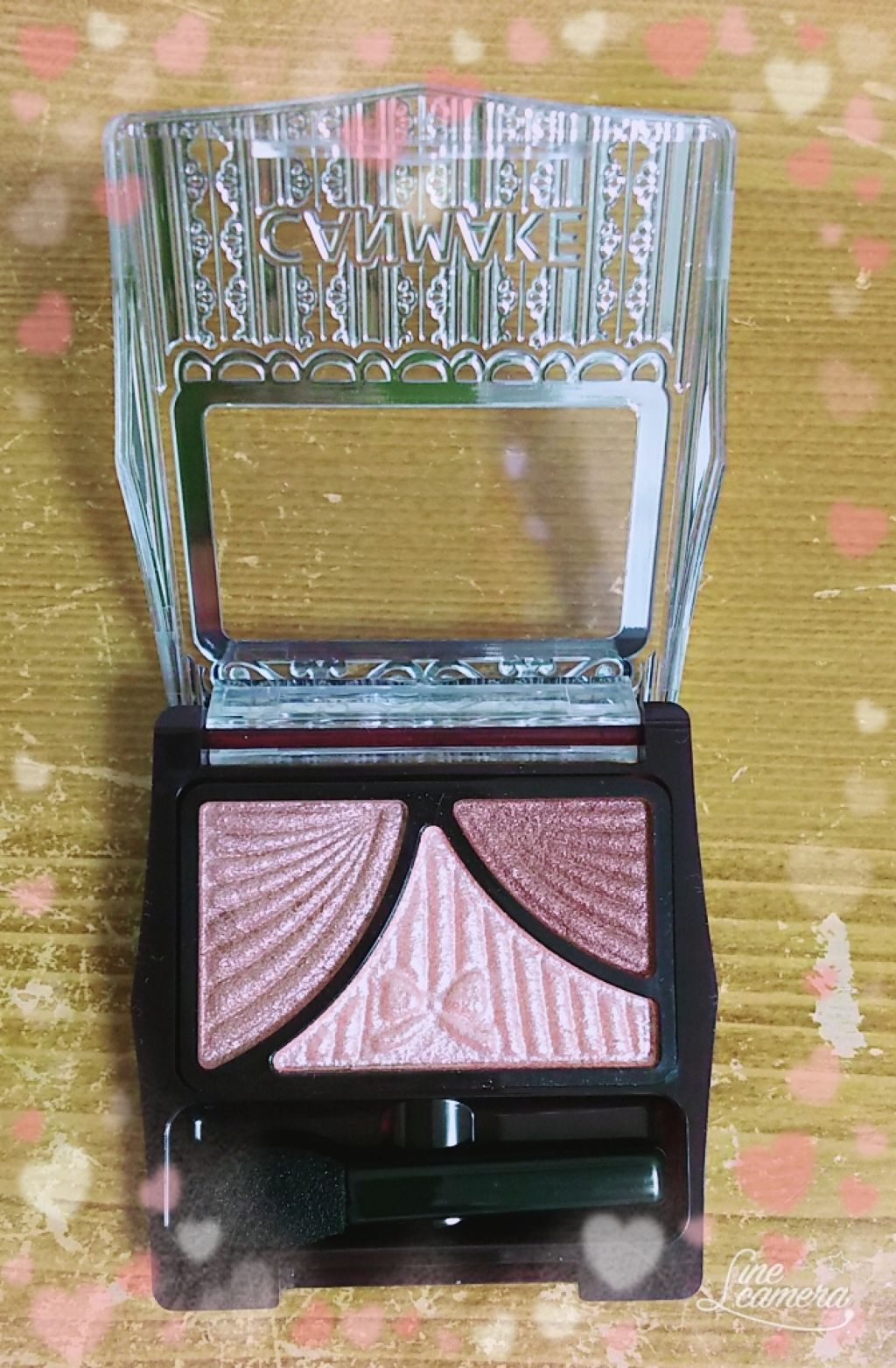 ジューシーピュアアイズ/キャンメイク/アイシャドウパレットを使ったクチコミ（1枚目）