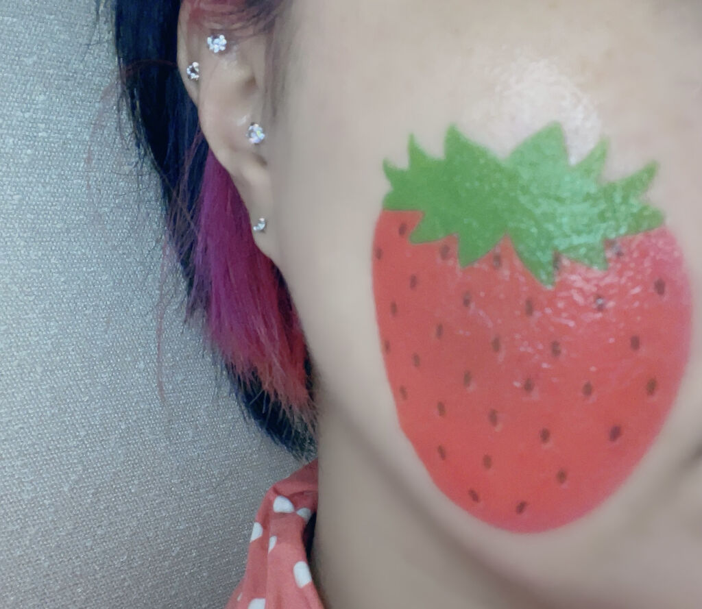 ポイントマスクシート/DAISO/シートマスク・パックを使ったクチコミ（2枚目）