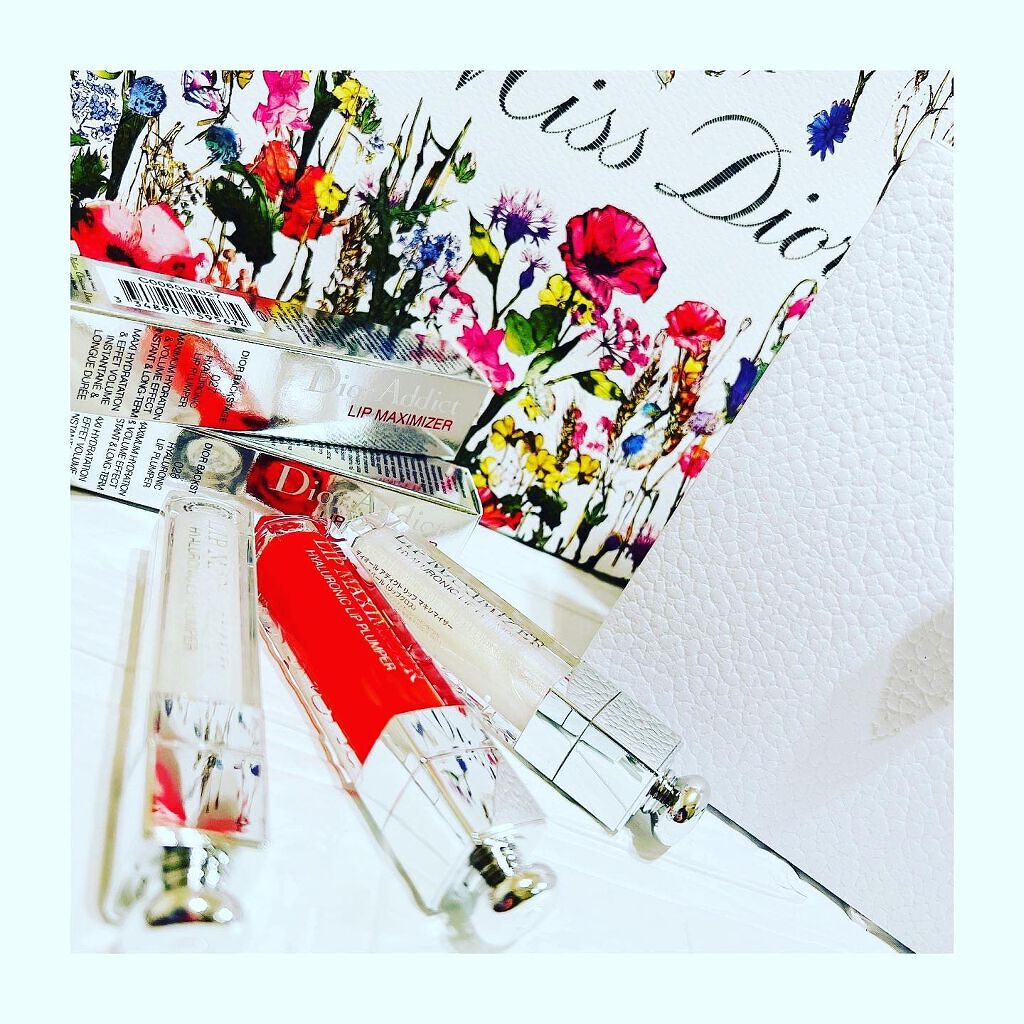 【旧】ディオール アディクト リップ マキシマイザー 028  トパーズ (数量限定色)（生産終了）/Dior/リップグロスを使ったクチコミ（1枚目）