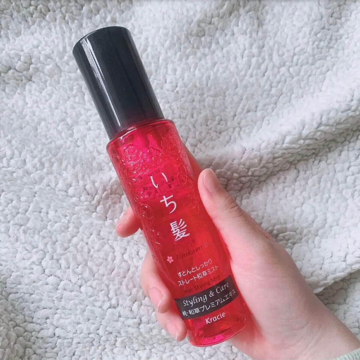 すとんとしっかりストレート和草ミスト/いち髪/ヘアミストを使ったクチコミ(1枚目)