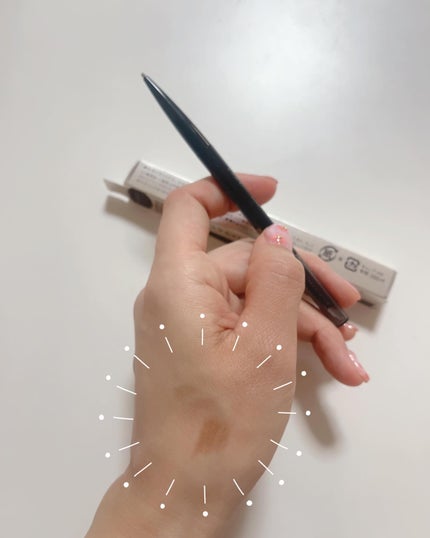 リシェ アイブロウペンシルS BR301 ライトブラウン/Visée/アイブロウペンシルを使ったクチコミ(2枚目)