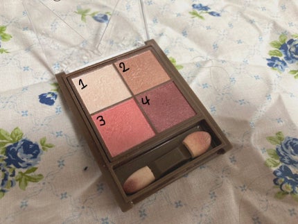 ニュアンスオンアイシャドウ/CEZANNE/アイシャドウパレットを使ったクチコミ(2枚目)