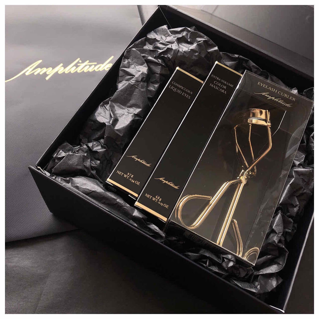 エクストラボリューム カラーマスカラ 07 ダークブラウン/Amplitude/マスカラを使ったクチコミ（2枚目）
