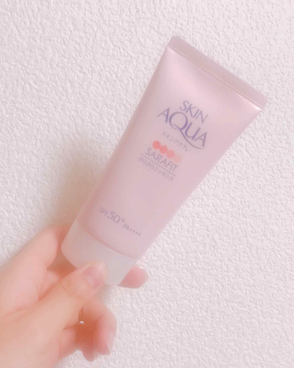 サラフィットUV さらさらエッセンス アクアフローラルの香り/スキンアクア/日焼け止め・UVケアを使ったクチコミ(1枚目)