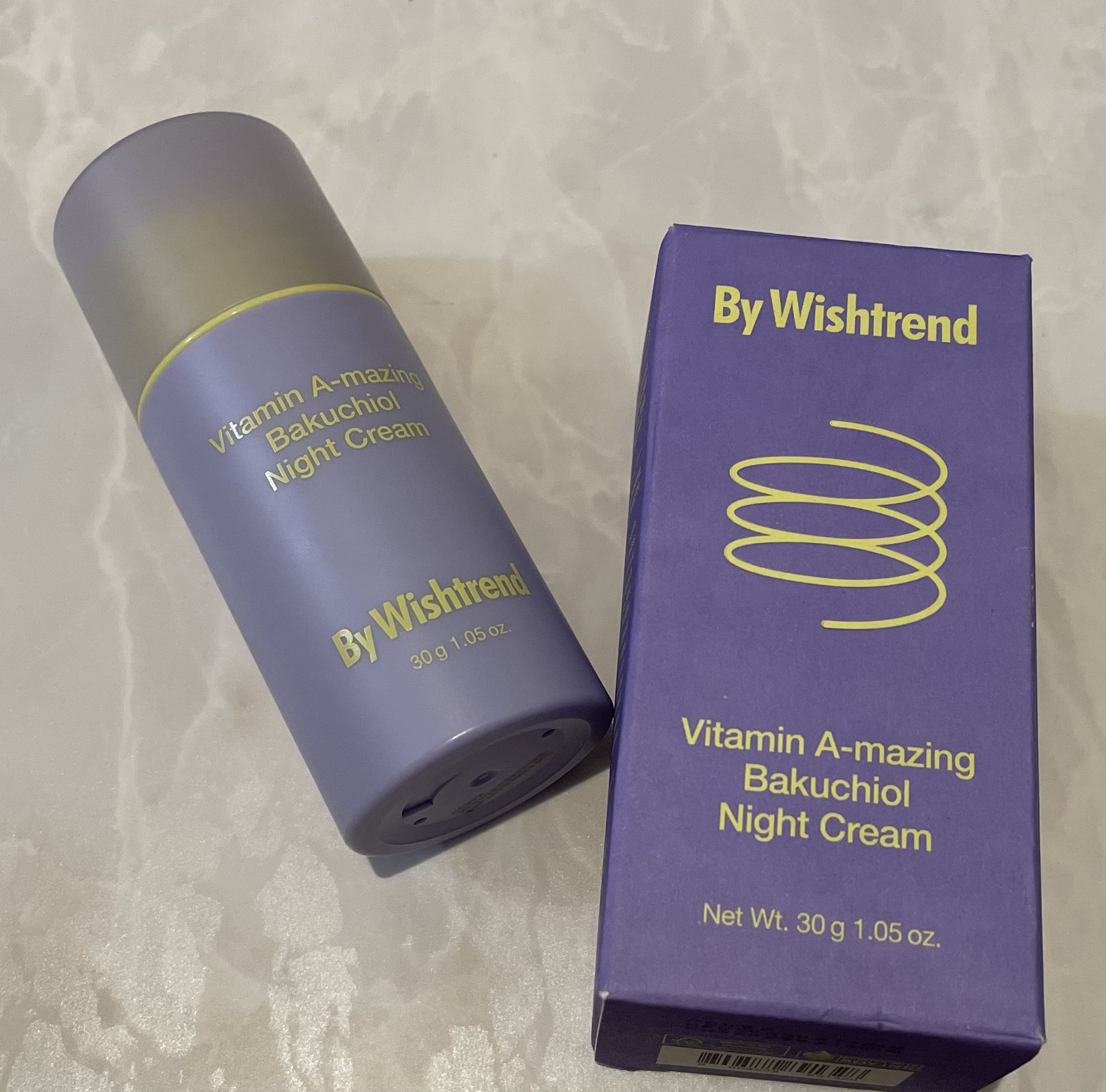 ビタミンA-mazingバクチオールナイトクリーム/By Wishtrend/フェイスクリームを使ったクチコミ（1枚目）