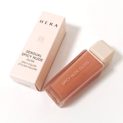 センシュアルスパイシーヌードグロス/HERA/リップグロスを使ったクチコミ(2枚目)