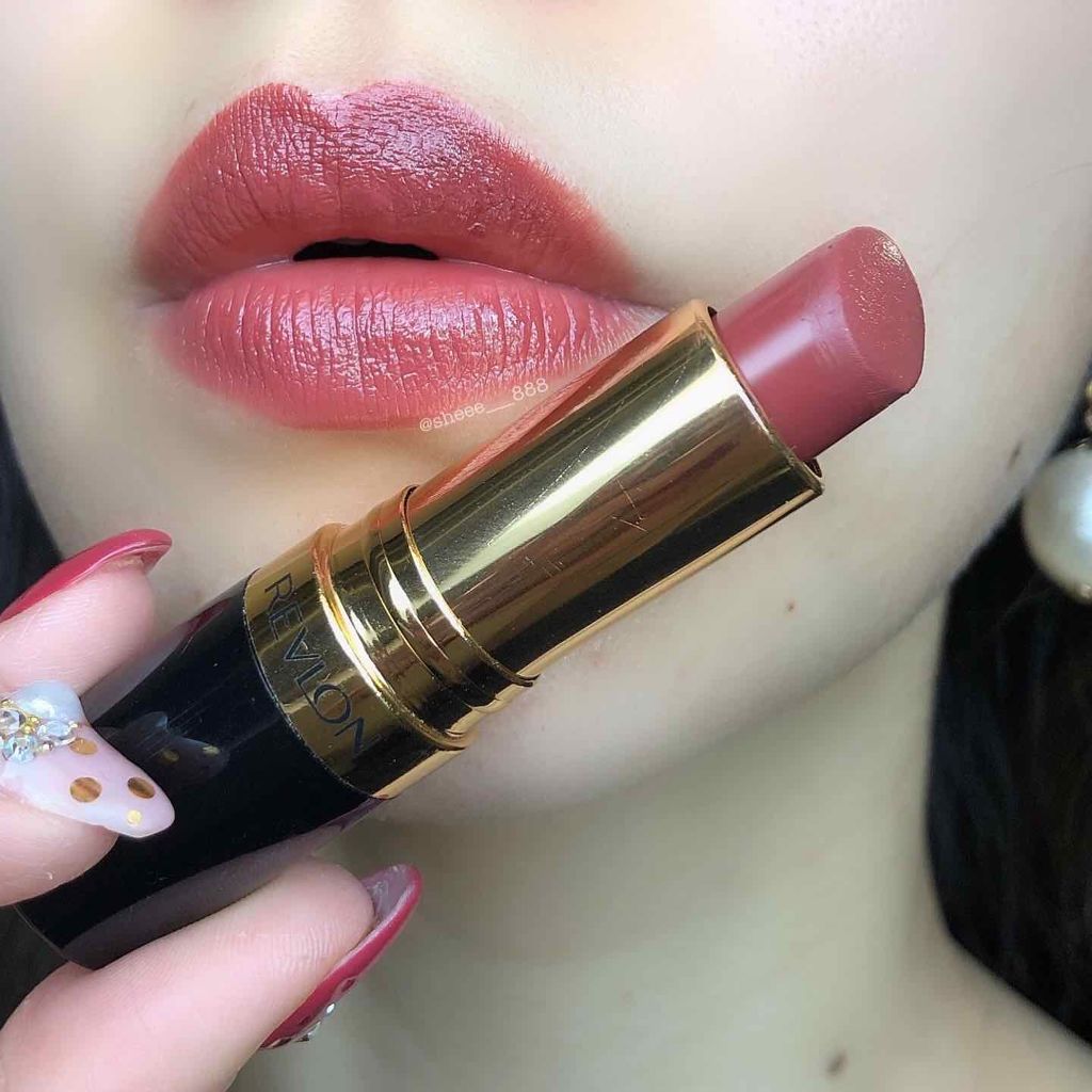 スーパー ラストラス リップスティック/REVLON/口紅を使ったクチコミ(1枚目)