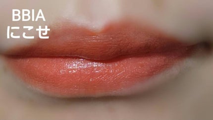 SHEER VELVET TINT/BBIA/口紅を使ったクチコミ(3枚目)