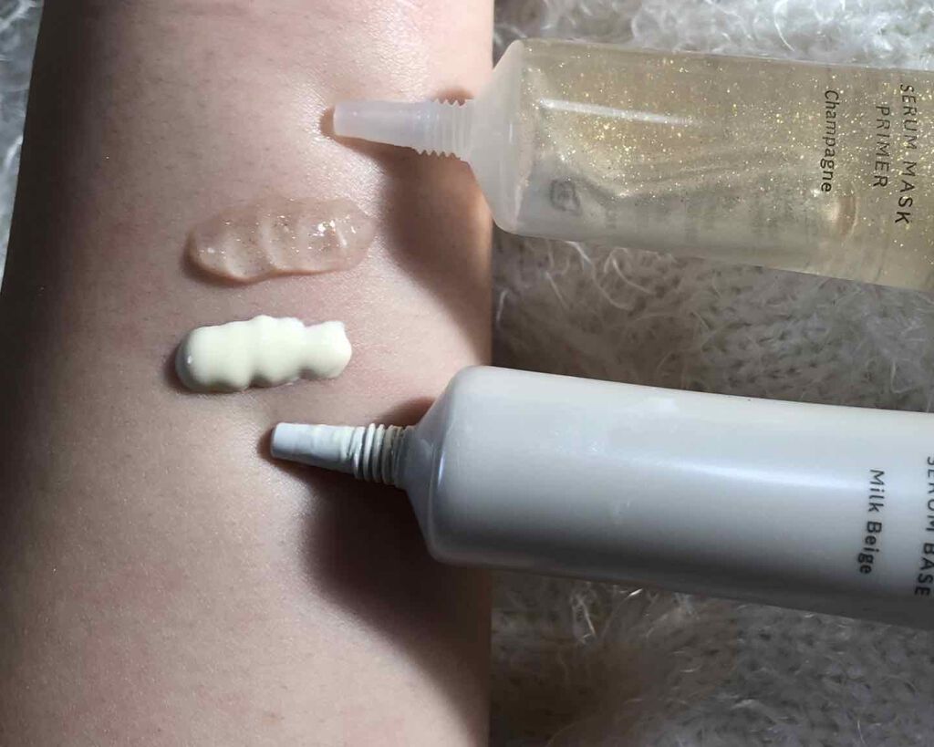 美容液マスクプライマー(シャンパン)/Borica/化粧下地を使ったクチコミ（2枚目）