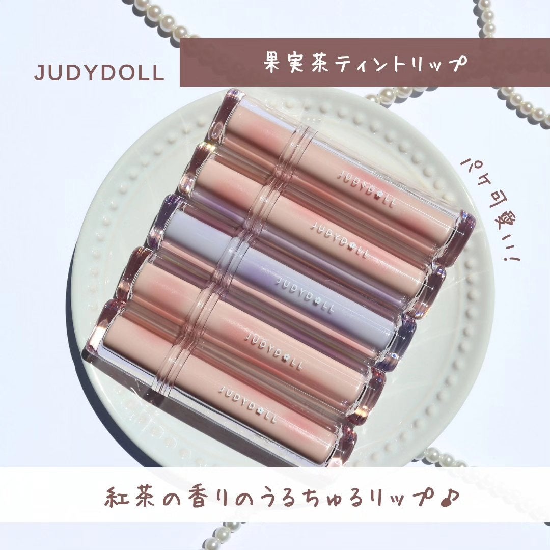 JUDYDOLL 果実茶ティントリップ/JUDYDOLL/リップティントを使ったクチコミ(2枚目)