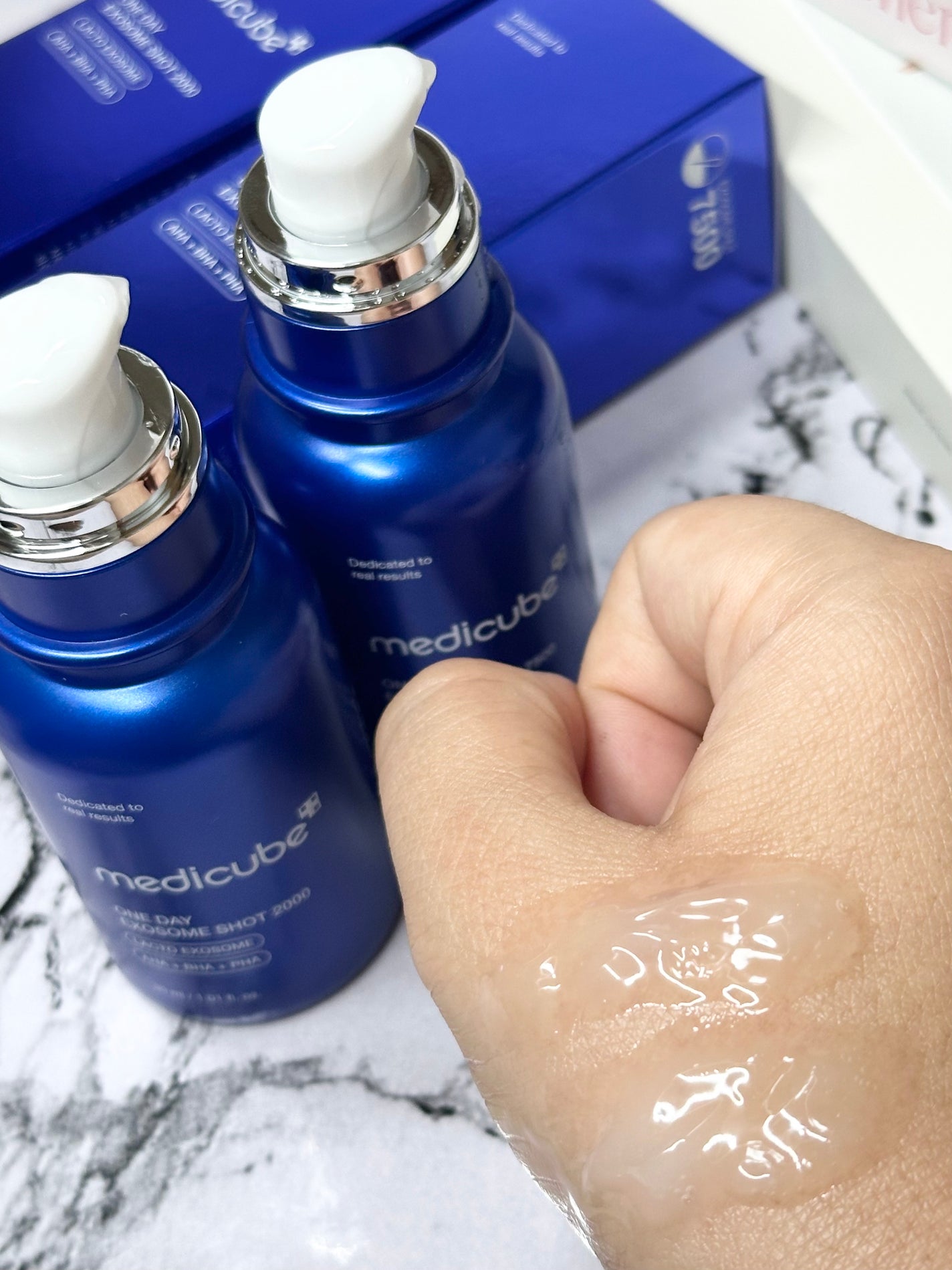 ゼロ1DAYエクソソームショット2000/MEDICUBE/美容液を使ったクチコミ(2枚目)