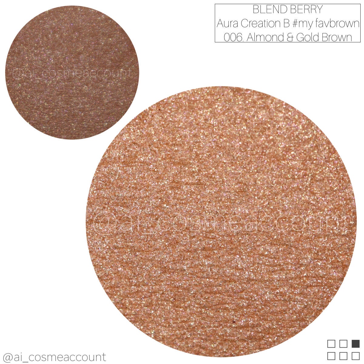 オーラクリエイション/BLEND BERRY/アイシャドウパレットを使ったクチコミ(4枚目)