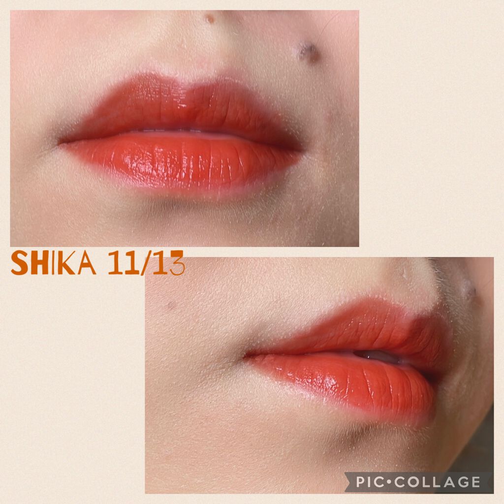 ジューシーラスティングティント/rom&nd/リップティントを使ったクチコミ（2枚目）