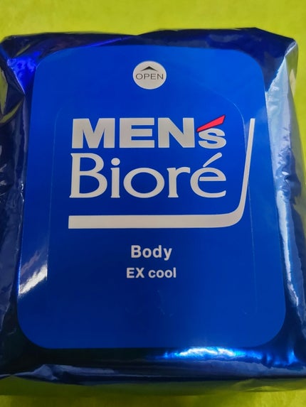 ボディシート 極冷感タイプ/メンズビオレ/ボディシートを使ったクチコミ(2枚目)