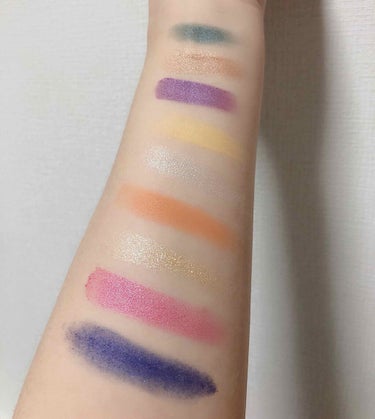 UR GLAM　BLOOMING EYE COLOR PALETTE/U R GLAM/パウダーアイシャドウを使ったクチコミ（2枚目）