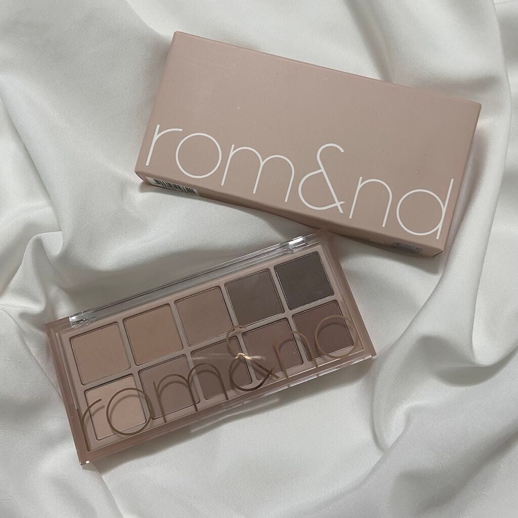 ベターザンパレット/rom&nd/アイシャドウパレットを使ったクチコミ(1枚目)
