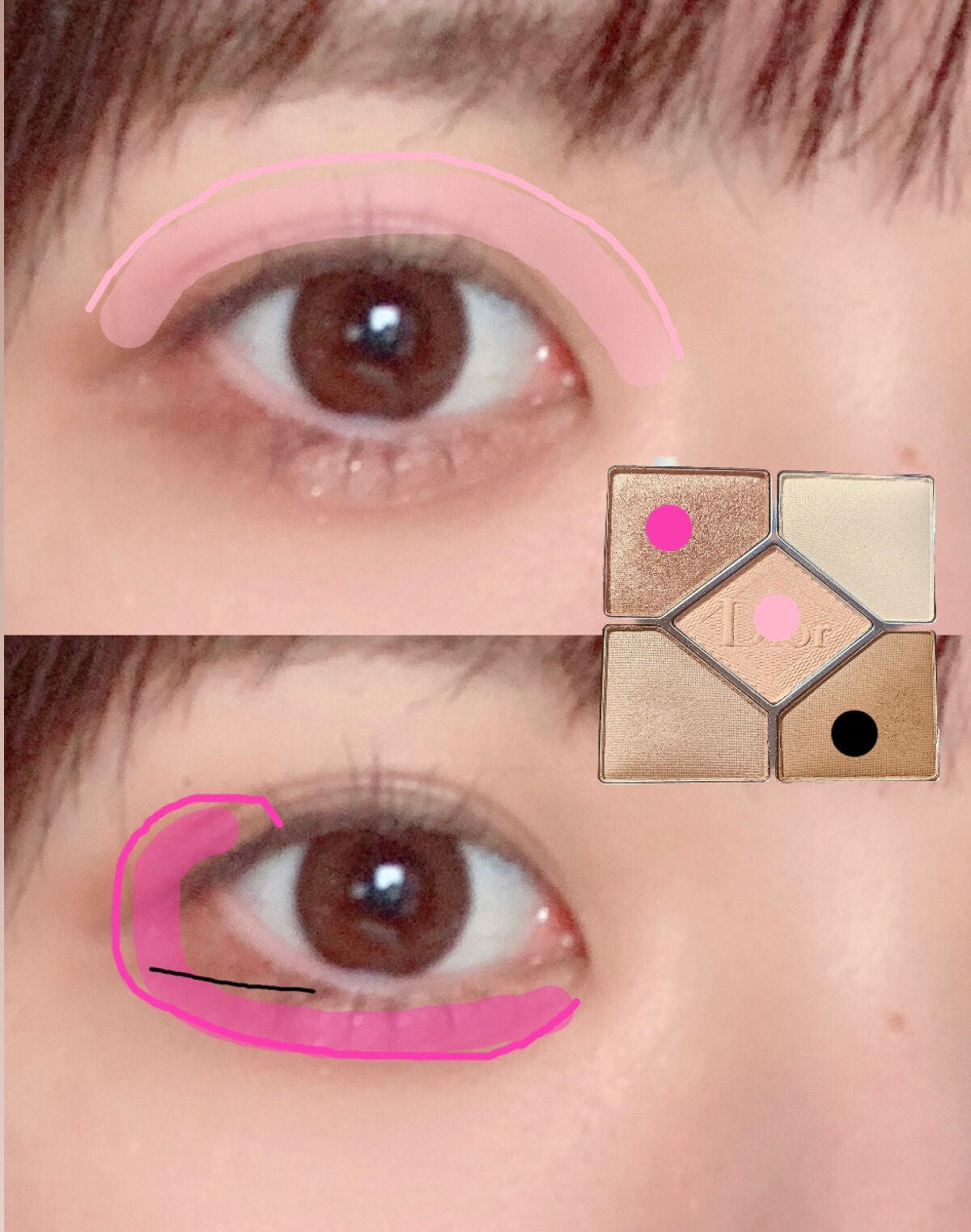 【旧】サンク クルール クチュール/Dior/アイシャドウパレットを使ったクチコミ(2枚目)