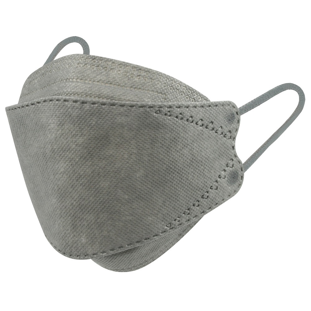 口元空間広々マスク ダークグレー