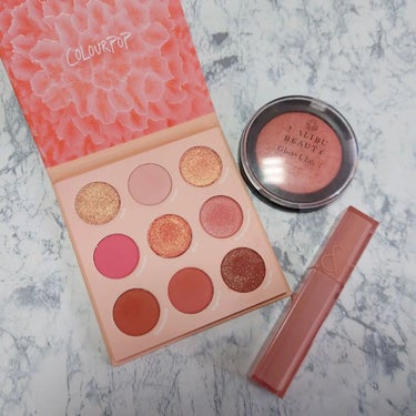 Coast to Coral/ColourPop/アイシャドウパレットを使ったクチコミ（3枚目）