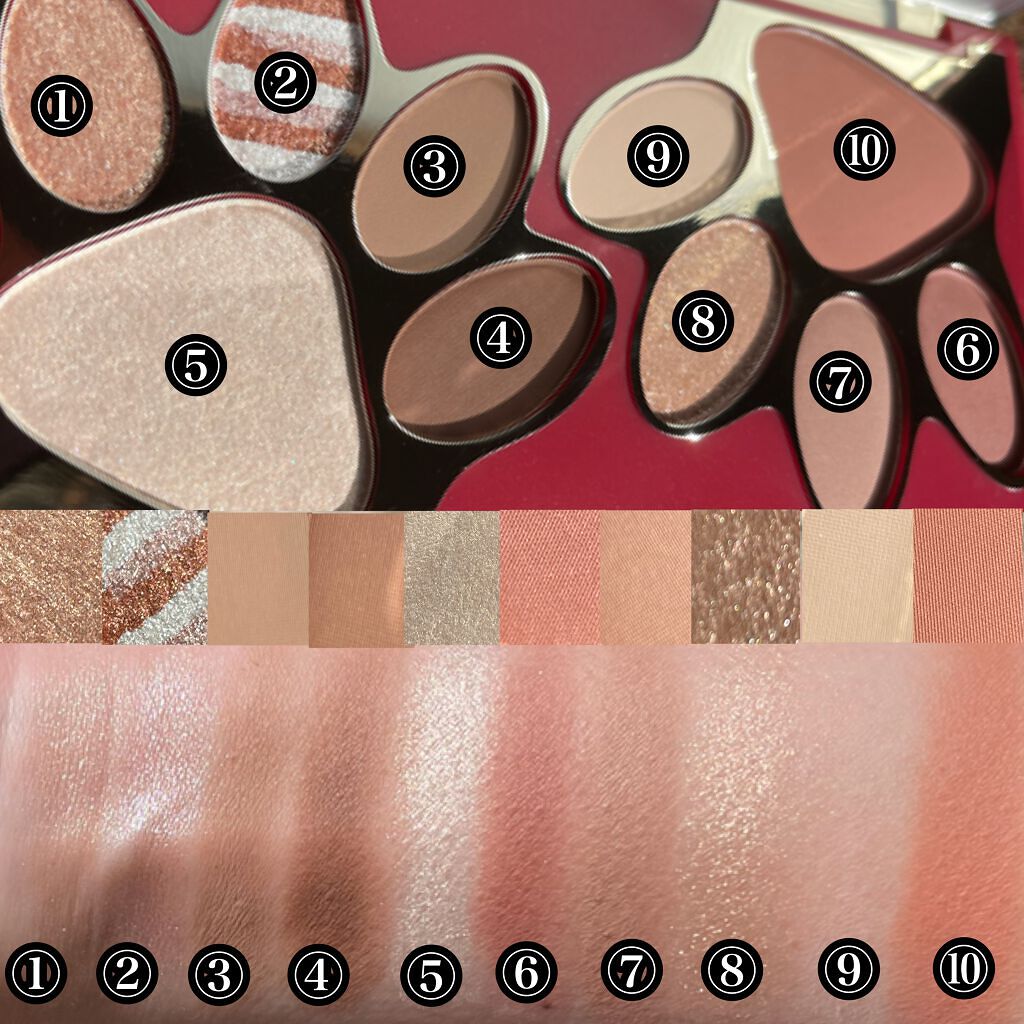 トラ十色アイシャドウパレット/COLORKEY/アイシャドウパレットを使ったクチコミ(6枚目)