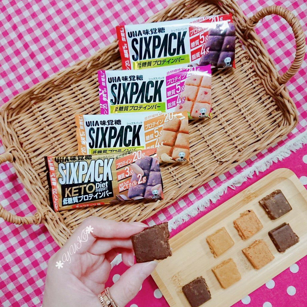 SIXPACK プロテインバー/UHA味覚糖/プロテインバーを使ったクチコミ（1枚目）