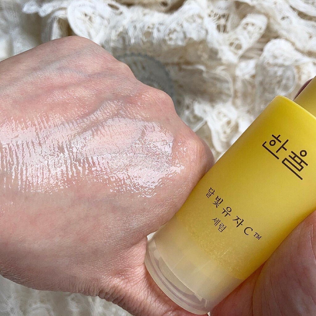 月光ゆずCセラム/HANYUL(ハンユル)/美容液を使ったクチコミ(5枚目)