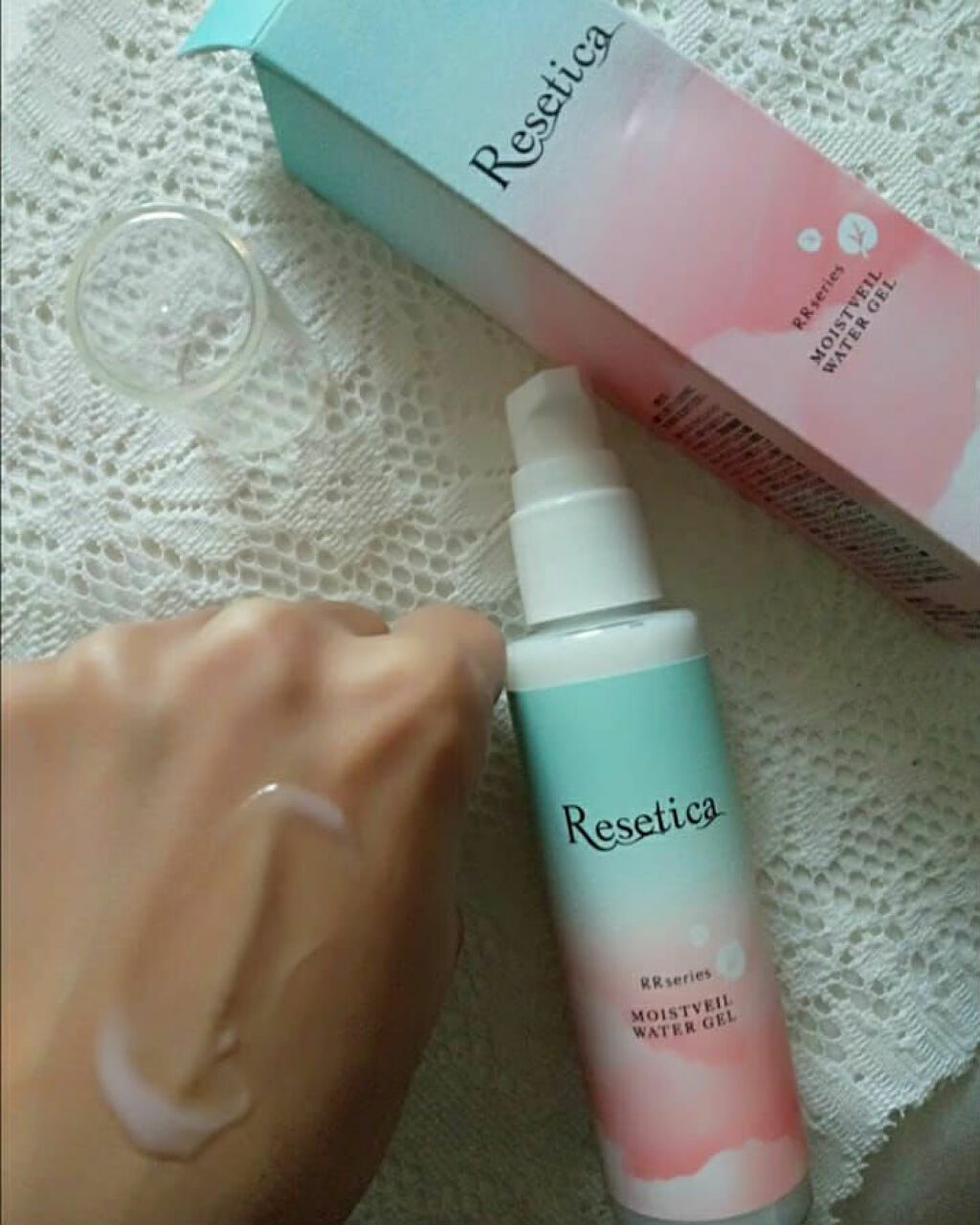 RR モイストベールウォータージェル/Resetica(リセチカ)/化粧水を使ったクチコミ(2枚目)