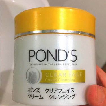 クリアフェイス クリームクレンジング/POND'S/クレンジングクリームを使ったクチコミ（1枚目）