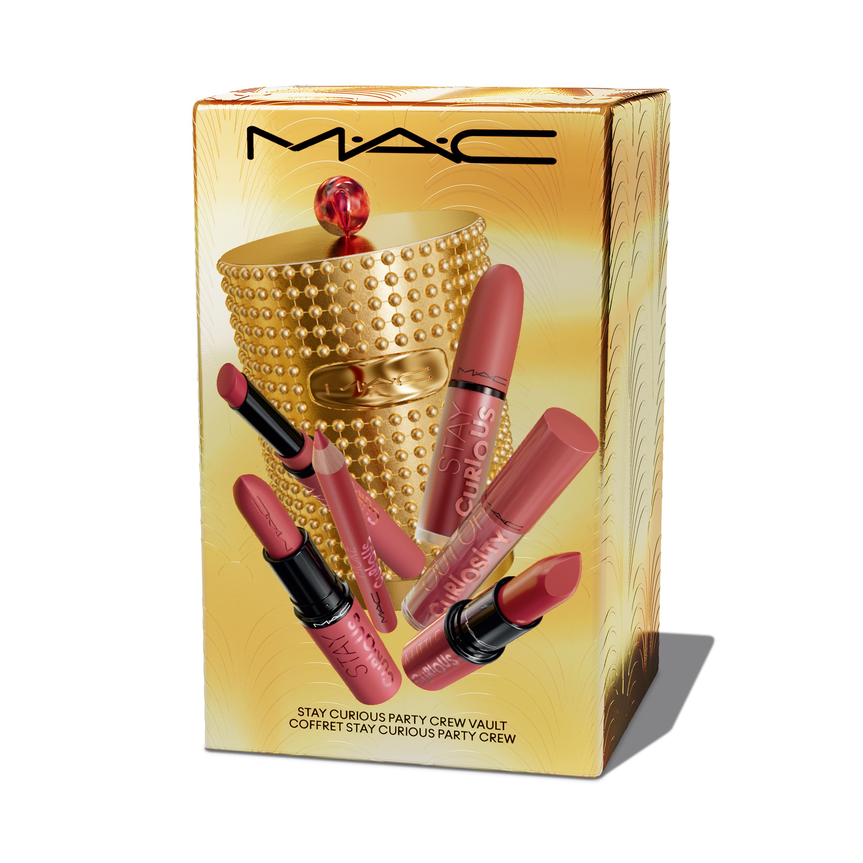 M.A.C 2024 ホリデー ステイ キュリアス パーティ クルー ボールト 試してみた】M・A・C ステイ キュリアスパーティ クルーボールト