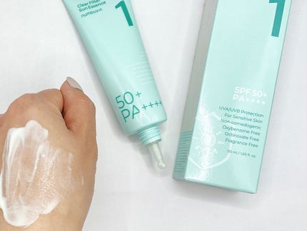 1番 青草水分コーティングUVクリーム/numbuzin/フェイスクリームを使ったクチコミ(3枚目)