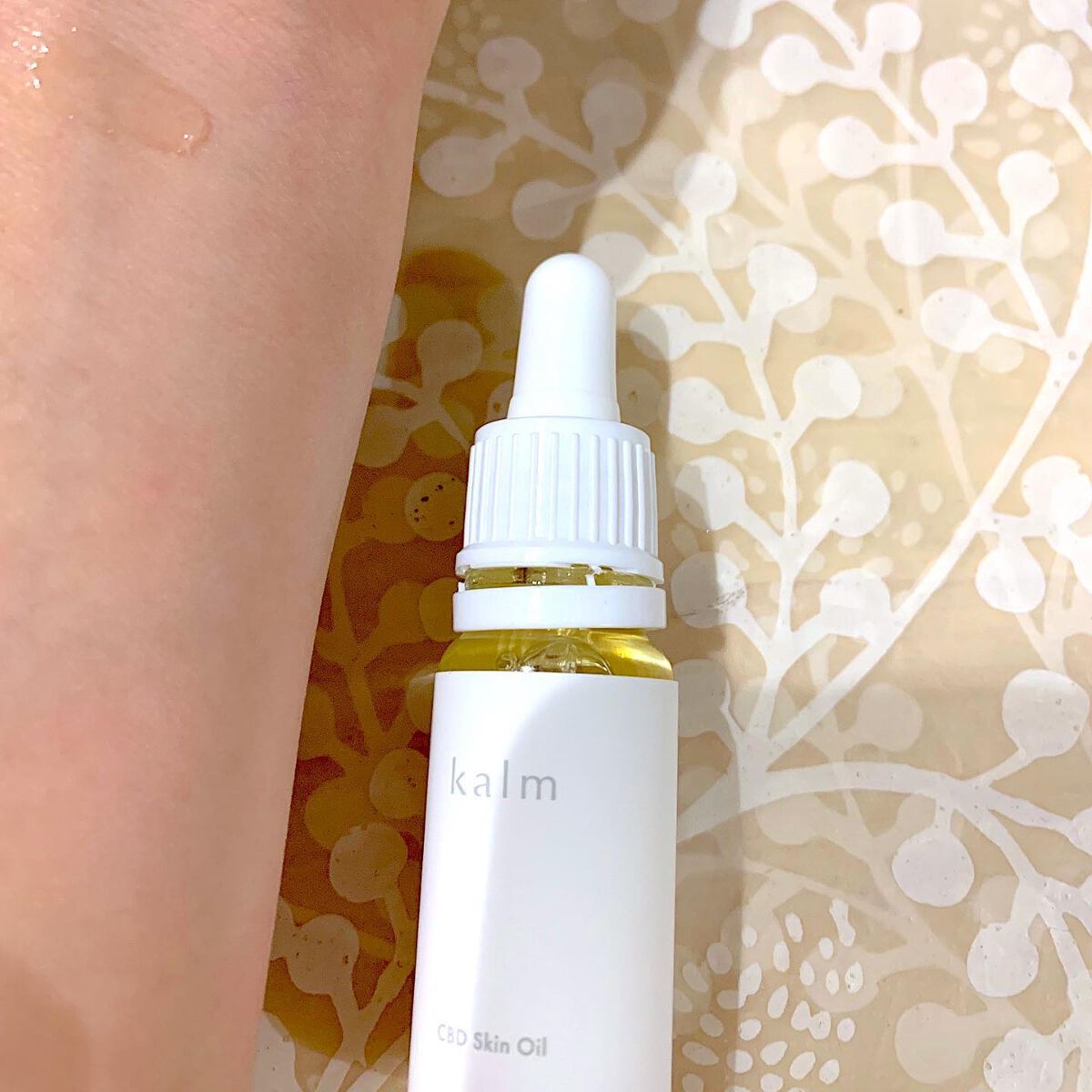 CBDスキンオイル/kalm/フェイスオイルを使ったクチコミ（3枚目）