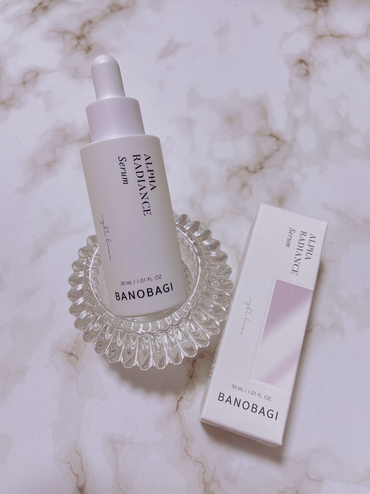 アルファラディアンスグローセラム/BANOBAGI/美容液を使ったクチコミ(1枚目)