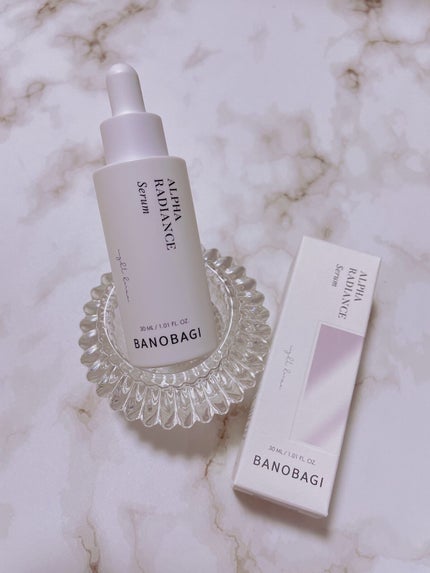 アルファラディアンスグローセラム/BANOBAGI/美容液を使ったクチコミ(1枚目)