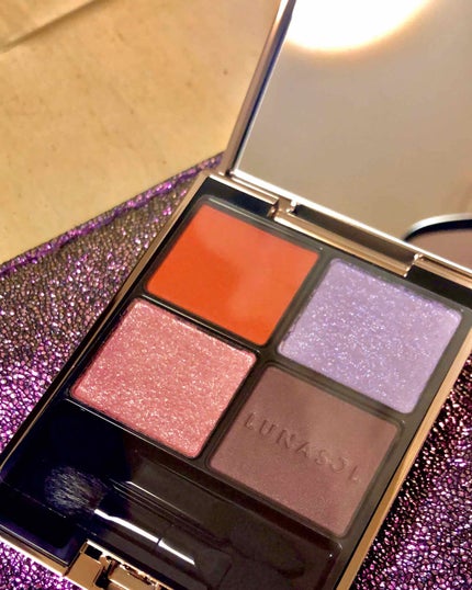 ホリデーフェイバリット2019/LUNASOL/メイクアップキットを使ったクチコミ(2枚目)