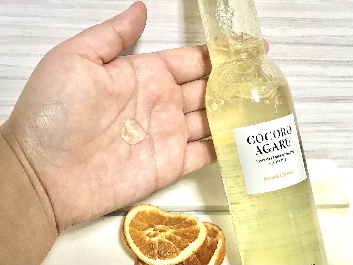 クレンジングジュレ シトラスミックス/cocoroagaru/クレンジングジェルを使ったクチコミ（3枚目）