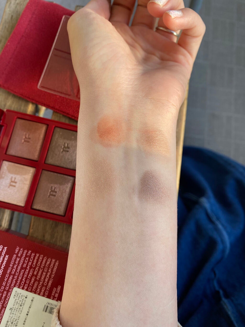 アイ カラー クォード/TOM FORD BEAUTY/アイシャドウパレットを使ったクチコミ(5枚目)