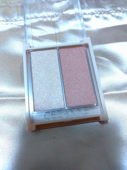 フェイスグロウカラー/CEZANNE/クリームハイライトを使ったクチコミ(2枚目)